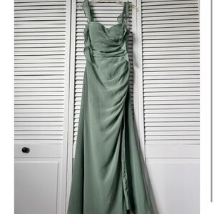 Azazie Barbie 1002 Matcha Bridesmaid